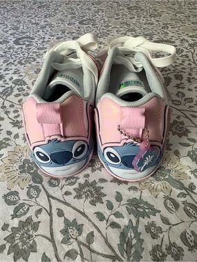 Disney Pink and Blue Stitch Kids Sneakers